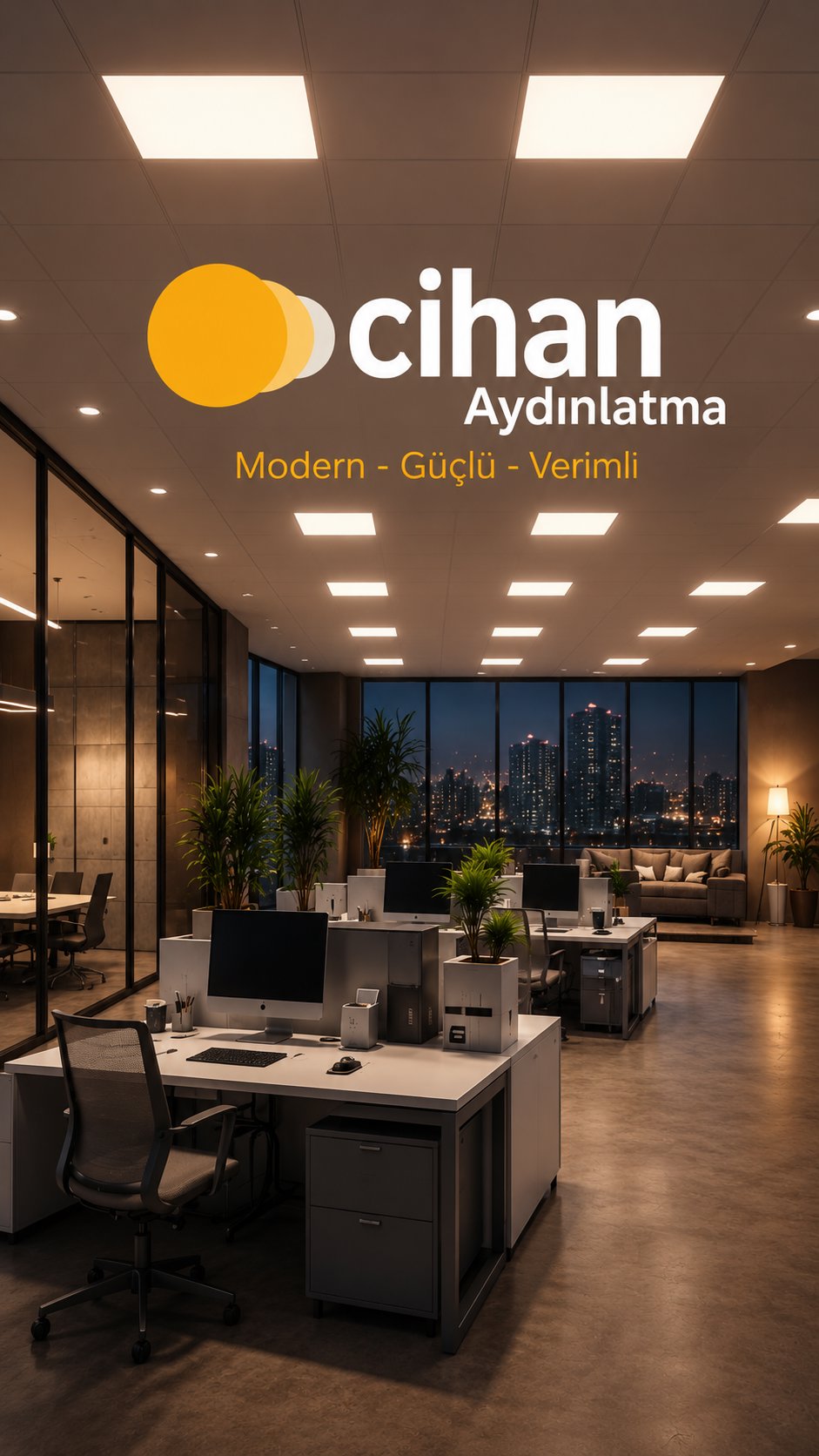 İç Mekan Ve Ofis Aydınlatma
